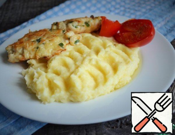 Mashed Potatoes with boiled Egg Yolks Recipe