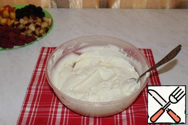 Add the starch and mix well.