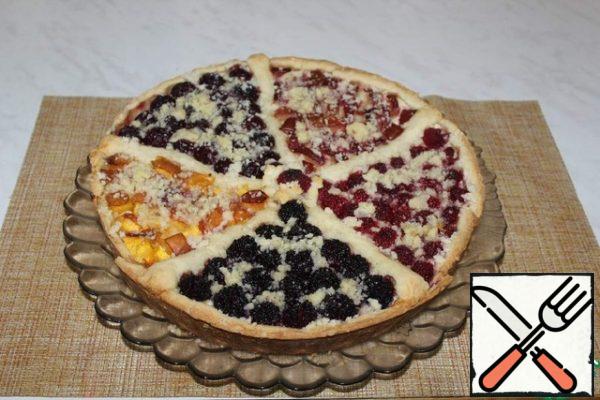 Bake at 180 ° C for 40-50 minutes. Allow to cool completely in the form.