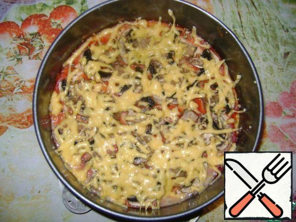 Let the pizza cool down a little.