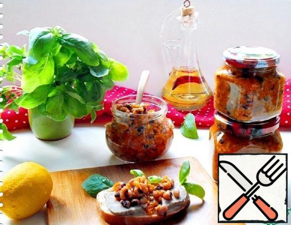 Vegetable Caviar with Beans and Basil Recipe