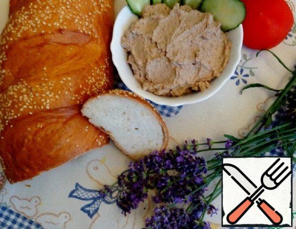 Chicken Liver Pate with Ricotta "Cloud" Recipe