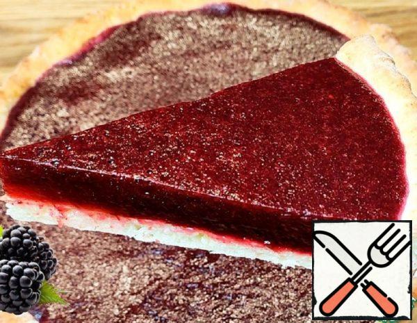 Cottage Cheese Tart with BlackBerry Marmalade Recipe