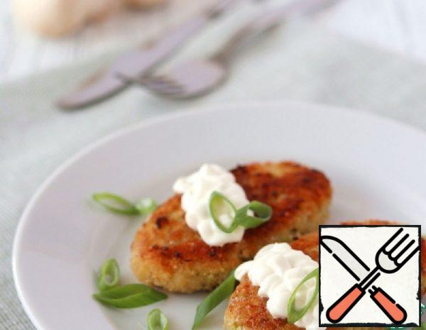 Cabbage Cutlets with Mushrooms Recipe