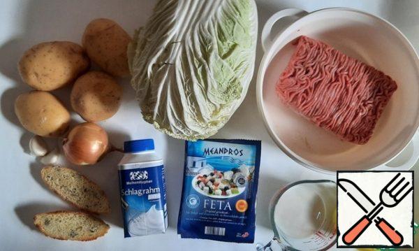 We will prepare products, Peking cabbage can be safely replaced with white cabbage.