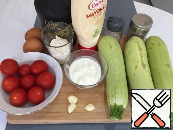 Prepare all the ingredients.