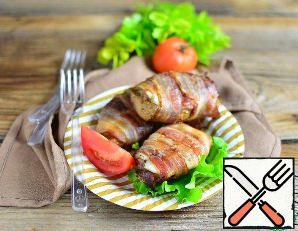 Grilled Bacon Sandwiches with Minced Meat Recipe