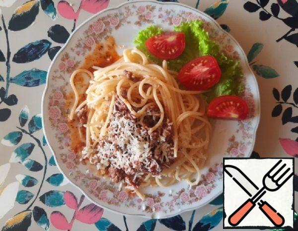 Spaghetti Bolognese in a Hurry Recipe