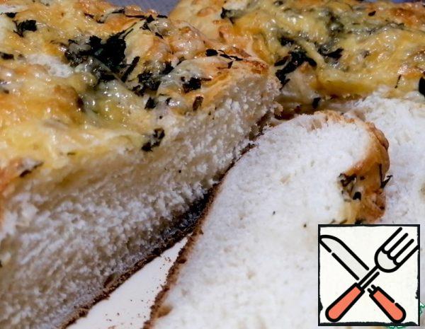 Loaf with Cheese, Garlic and Herbs Recipe