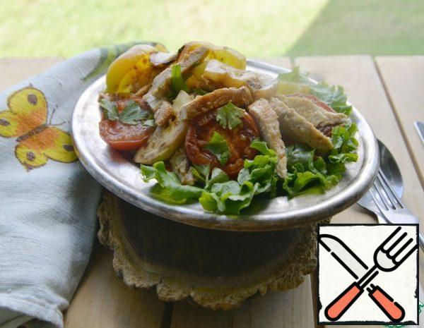 Grilled Turkey and Vegetable Salad Recipe