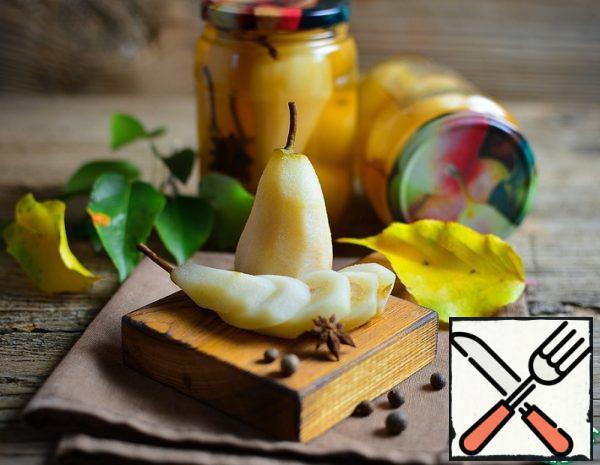 Pickled Pears with Honey Recipe