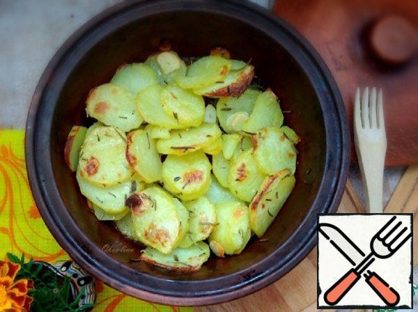 Baked Potatoes with Rosemary Recipe