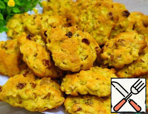 Apple Raisin Cookies Recipe