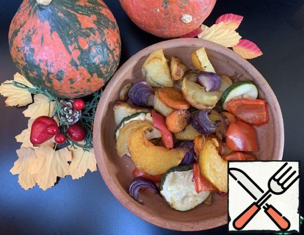 Baked Vegetables "Autumn" Recipe