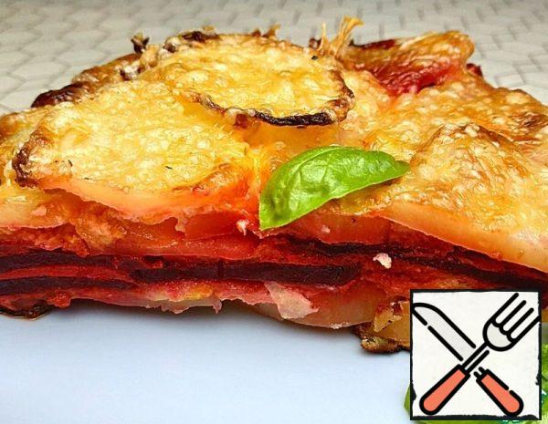 Casserole with Potatoes and Beets Recipe