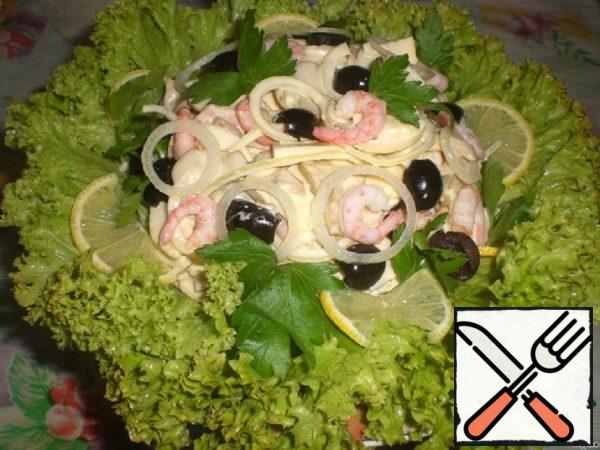 Salad with Shrimp Recipe