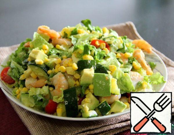 Salad with Shrimp Recipe