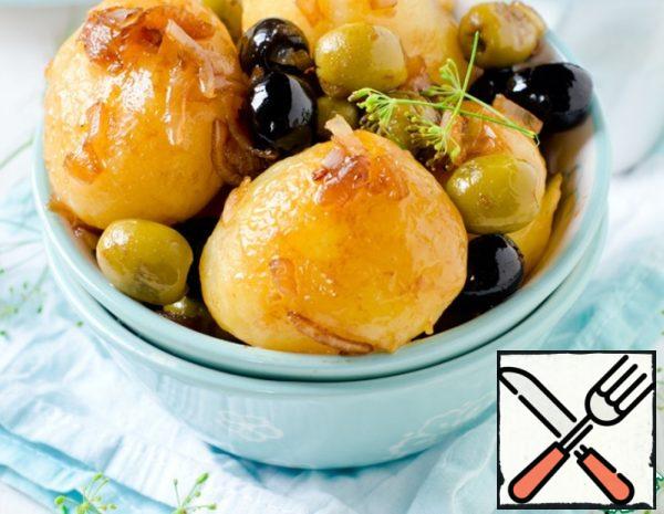 Potato with Olives Recipe