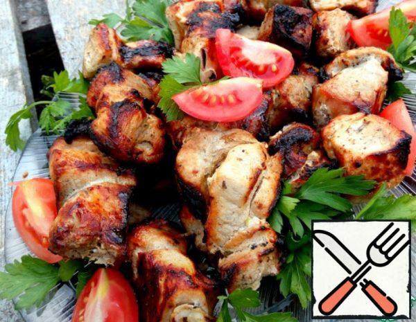 Shish Kebab in Mustard and Beer marinade Recipe