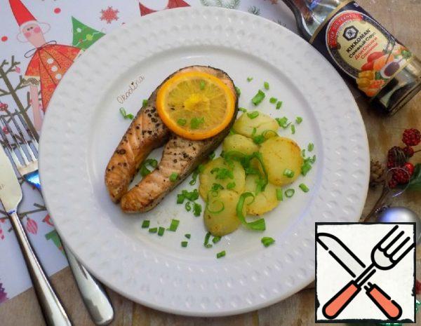 Grilled Salmon with Orange Recipe