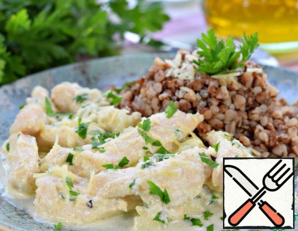 Chicken fillet in Cream Sauce Recipe