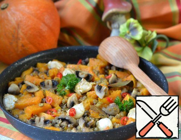 Pumpkin and Lentil stew Recipe