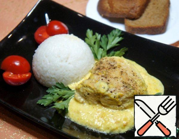 Chicken Breasts in Sour Cream and Orange Sauce Recipe