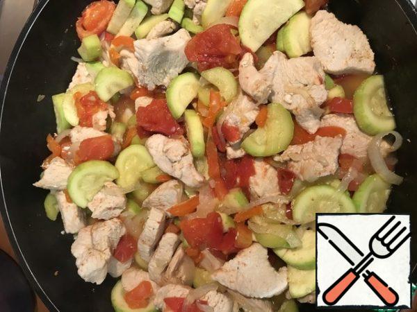We bring our dish to readiness. If desired, you can add garlic, herbs or your favorite spices. I left it like this this time, I wanted a clean taste.