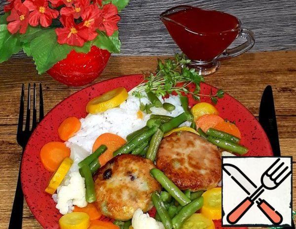 Cutlets with Salmon and Vegetables Recipe