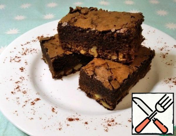 Chocolate Brownie with Nuts Recipe