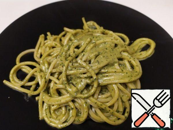 Pasta with Pesto Sauce Recipe