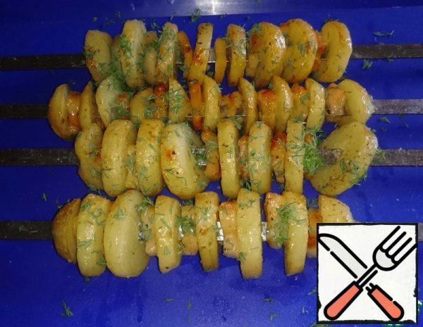 Potatoes baked in Foil Recipe