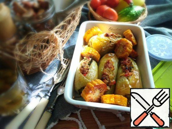 When you arrive for a picnic, you will have a great snack with you and you will have a snack, then start preparing other dishes. Take the pepper by the tail and eat-snack!