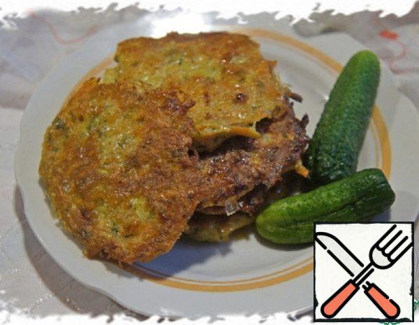 Zucchini and Sweet Potato Pancakes Recipe