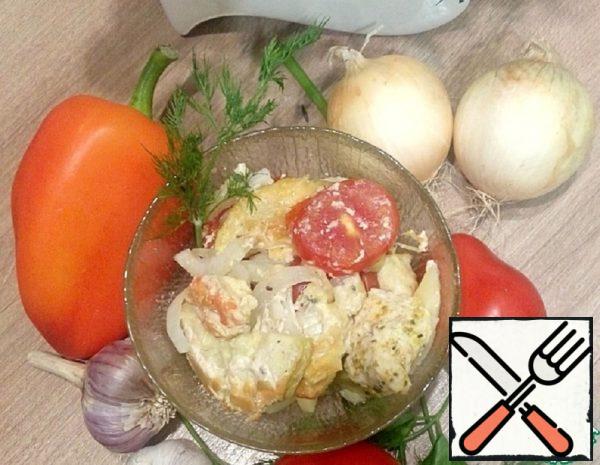 Vegetable Casserole with Turkey Breast Recipe