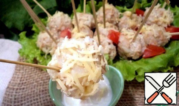 Turkey Hedgehogs "Chupa-Chups" Recipe