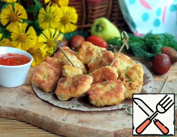 Turkey Nuggets with Cheese Recipe