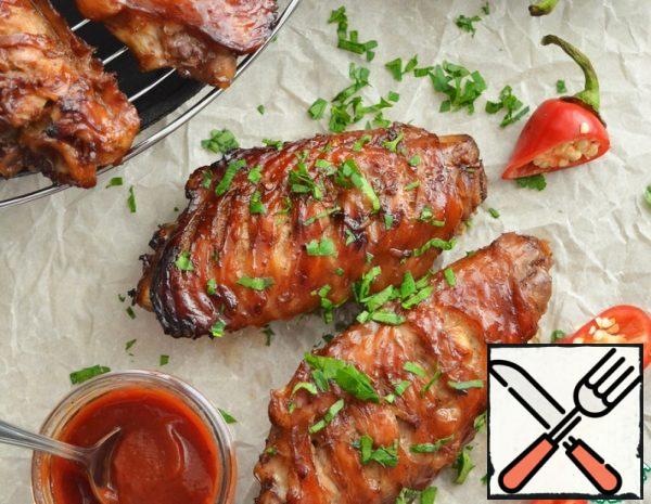 Sweet and Spicy Turkey Wings Recipe