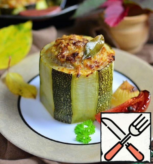 Zucchini Stuffed with Lamb and Millet Recipe