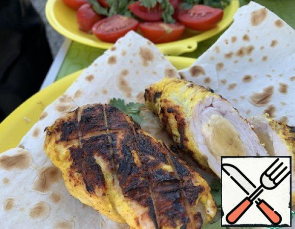 Turkey Rolls with Bananas Recipe