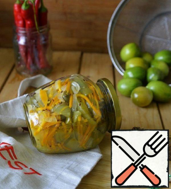 Spicy Green Tomato Salad Recipe