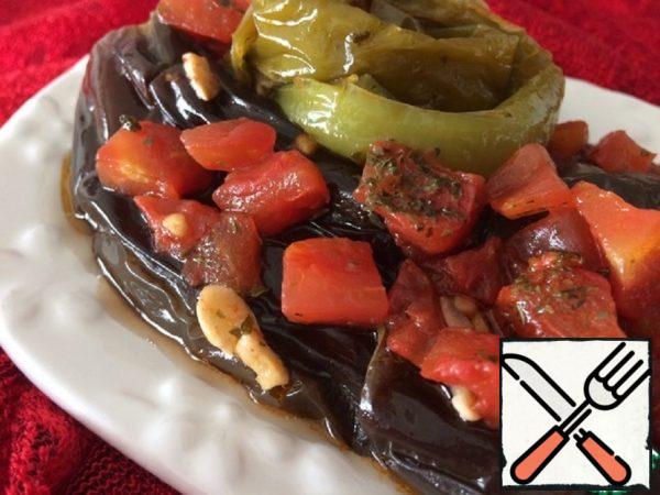 Eggplant Stewed Whole in Tomatoes Recipe