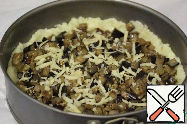 If desired, put mozzarella slices on the eggplant or sprinkle with any other cheese that melts easily.