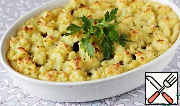 Potato Casserole with Eggplant Recipe