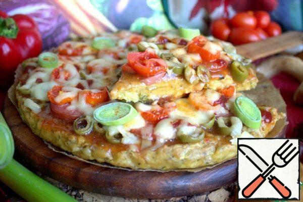 Vegetable Pie "a La Pizza" Recipe