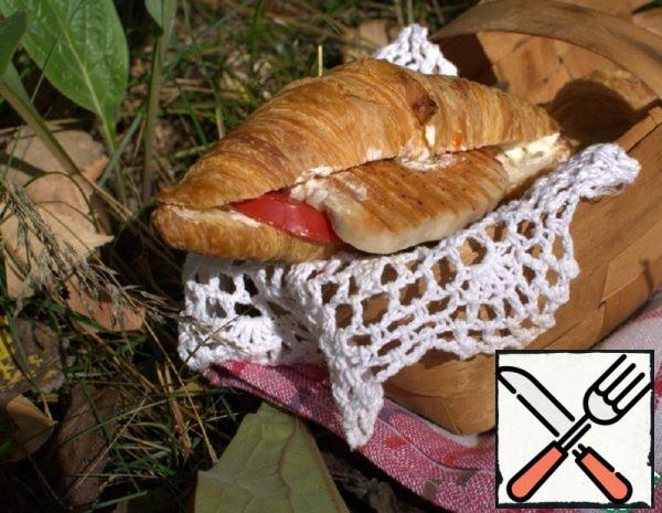 Croissant with Turkey Recipe