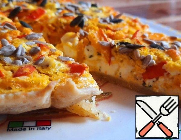 Quiche with Pumpkin and Cheese Recipe