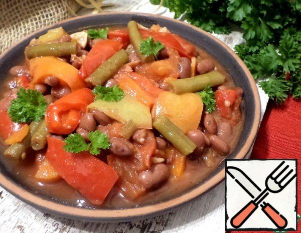 Beans with Vegetables Recipe
