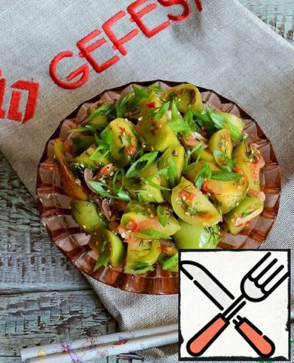 Spicy Green Tomatoes Recipe