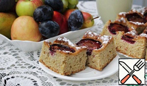 Fragrant Plum Cake Recipe